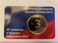 Slovenija 3€ 2011-Samostojnost