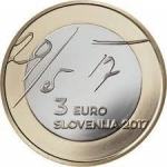 SLOVENIJA - 3 € 2017