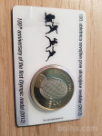SLOVENIJA - 3€ prva medalja, proof kartica, 2012