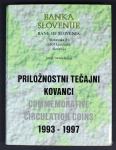 Slovenija SET 5 tolarjev 1993/1997 - priložnostni tečajni kovanci