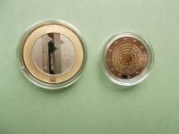 Slovenija Spom. kovanci 2021 2 € in 3 €  30.let  in Deželni muzej