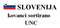 SLOVENIJA - tolarski kovanci 1992-2006 (UNC)