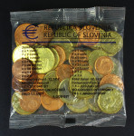 Slovenija - Začetni paket euro kovancev 2007 - UNC