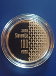 Slovenija ZLATNIK 100 let 1 sv vojne l. 2018