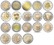 Slovenski 2€ spominski kovanci iz obtoka