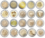 Slovenski 2€ spominski kovanci iz obtoka