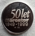 SREBRNIK 50 LET MERCATOR