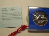 Srebrnik SLO - 50. obletnica zmage nad nacizmom in fašizmom (1995)