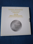 Na voljo euro set Banke Slovenije iz leta 2016 v proof izvedbi