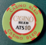 Žeton casino Bled 10 ATS
