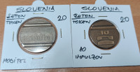 PTT ŽETON - TOKEN - 10 IMPULZOV IN MOBITEL.