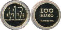 Zlatnik 100 EUR 2013 Tolmin