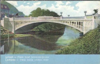 206. Razglednica: Ljubljana - Frana Josipa ljubljeni most
