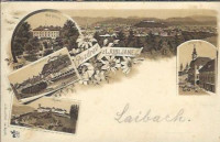 238. Razglednica: Pozdrav iz Ljubljane