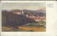 240. Razglednica: Ljubljana - Pogled z Rožnika