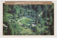 Arboretum Volčji potok pogled iz zraka Radomlje