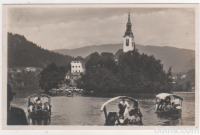 BLED 1930 - Pletnje na jezeru