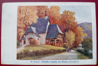BLED GRAJSKA KAPELA NA BLEDU M. RUPPE STARA RAZGLEDNICA