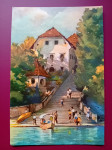 BLED OTOK STAREJŠA RAZGLEDNICA