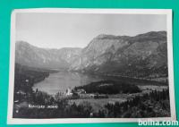 Bohinjsko jezero 1958 potovana razglednica