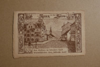 Brežice, litografija, pred letom 1900