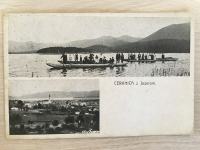 Cerkniško jezero, razglednica 1918