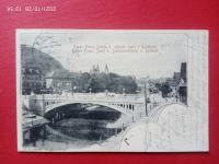Cesar Franc Jožefa I. jubilejni most v Ljubljani, Laibach, Bridge