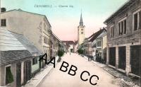 Črnomelj, glavni trg, potovala, ok. 1910, Tschernembl, Bela Krajina