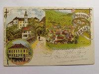 IDRIJA 1901 - Pošta & grad