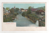 KAMNIK 1908 - Kopališče, pogled na Nevljice