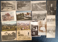 Kamnik, Stein, različne razglednice, Šutna, grad Zaprice, zdravilišče