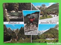Kamniška Bistrica 1985 potovana razglednica