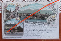 KRANJ - POZDRAV IZ KRANJA - 4 x LITOGRAFIJA, 1897/1900