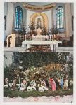 Kromberk cerkev NOVA GORICA oltar in jaslice