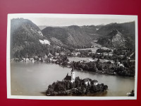LETOVIŠČE BLED 475m 1930 STARA RAZGLEDNICA