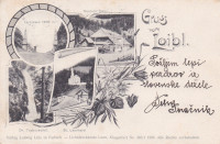 LJUBELJ 1905 - Na štirih slikicah