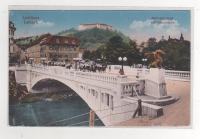 LJUBLJANA 1915 - Jubilejski most, konjeniki