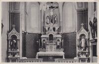 LJUBLJANA 1932 - Cerkev sv. Križa državne bolnice