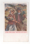 MAKSIM GASPARI 1935 - Fant in dekle z butarami, št.250