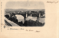 MARIBOR 1898 - Železniški most in žig