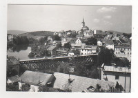 NOVO MESTO - Panorama na mesto z mostom