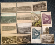 Notranjska, Ilirska Bistrica, Predjamski grad, itd., stare razglednice