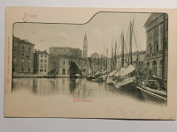 PIRAN 1901 - Ladje v pristanu