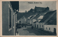 Pliberk, Krekov trg, cca. 1918-1920, zal. Jožef Vajnceri, plebiscit
