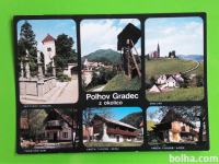 Polhov Gradec nepotovana razglednica II.
