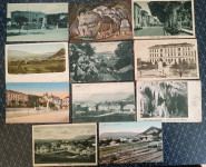 Postojna, Adelsberg, Postojnska jama, Postumia - stare razglednice