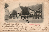 Pozdrav iz Bovca, Bovec, 1900?, Posočje, Plezzo, Flitsch