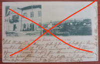 POZDRAV IZ BUČ - GRUSS AUS FAUTSCH, 1898