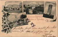 Pozdrav iz Nabrežine, Nabrežina, železniška postaja, kolodvor, 1898