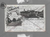 POZDRAV IZ ŽALCA - LITOGRAFIJA, 1900